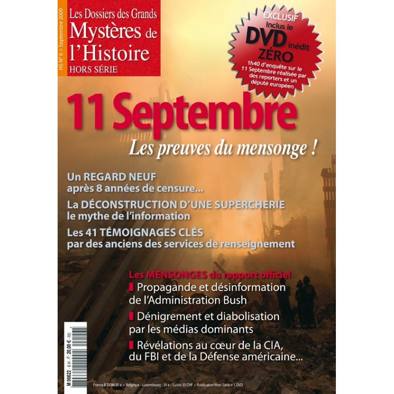 ZÉRO + HS N°6 Dossiers des Grands Mystères de l'Histoire